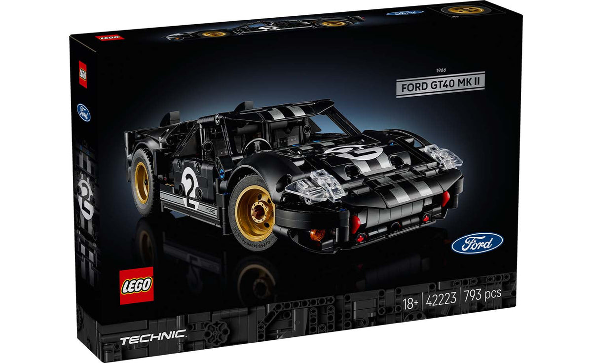 LEGO Technic 1966 Ford GT40 MKII Race Car Set 42223