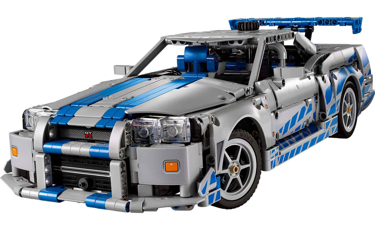 LEGO Technic 2 Fast 2 Furious Nissan Skyline GT-R (R34) Car Set 42210