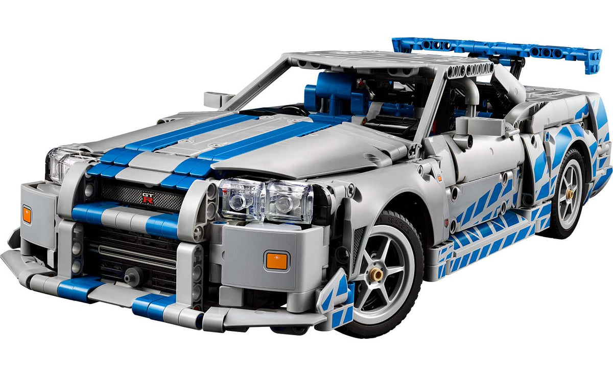LEGO Technic 2 Fast 2 Furious Nissan Skyline GT-R (R34) Car Set 42210