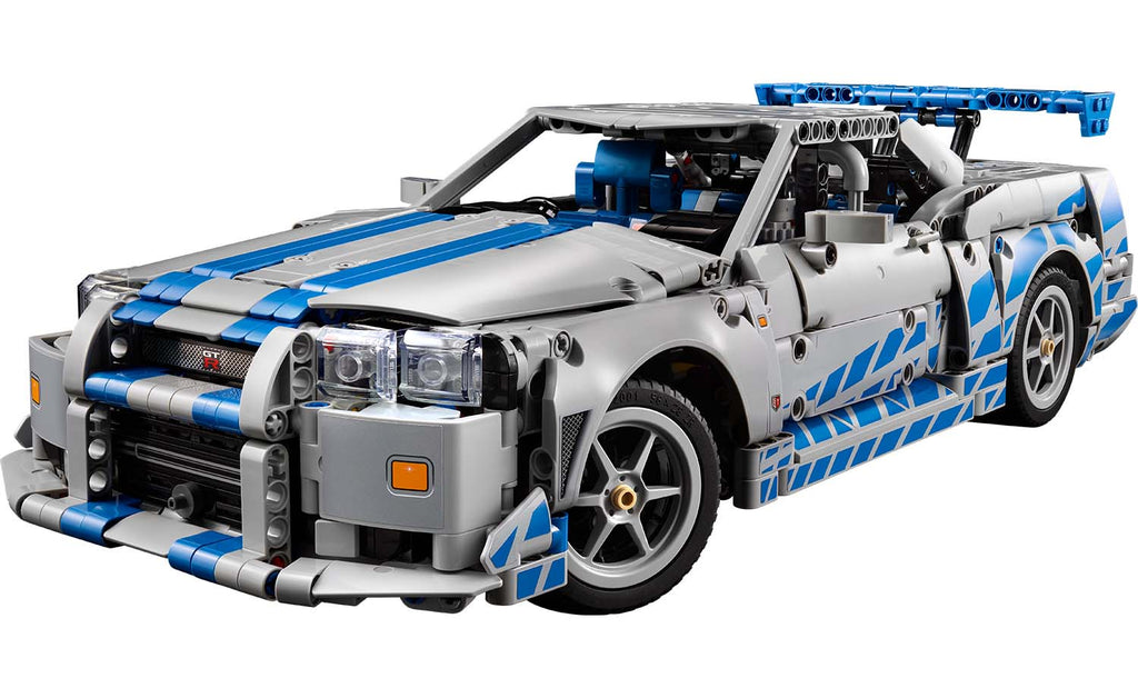 LEGO Technic 2 Fast 2 Furious Nissan Skyline GT-R (R34) Car Set 42210