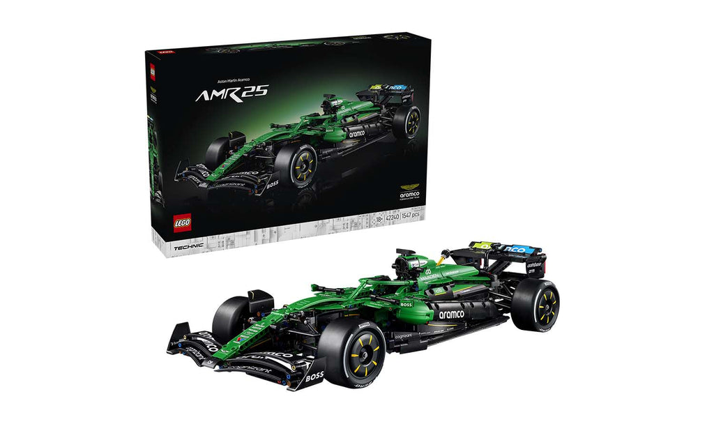 LEGO Technic Aston Martin Aramco AMR25 F1 Car Set 42240