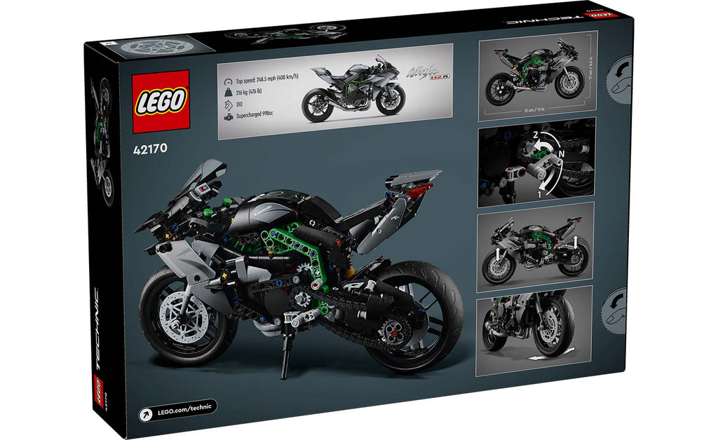 LEGO Technic Kawasaki Ninja H2R Motorcycle Set 42170