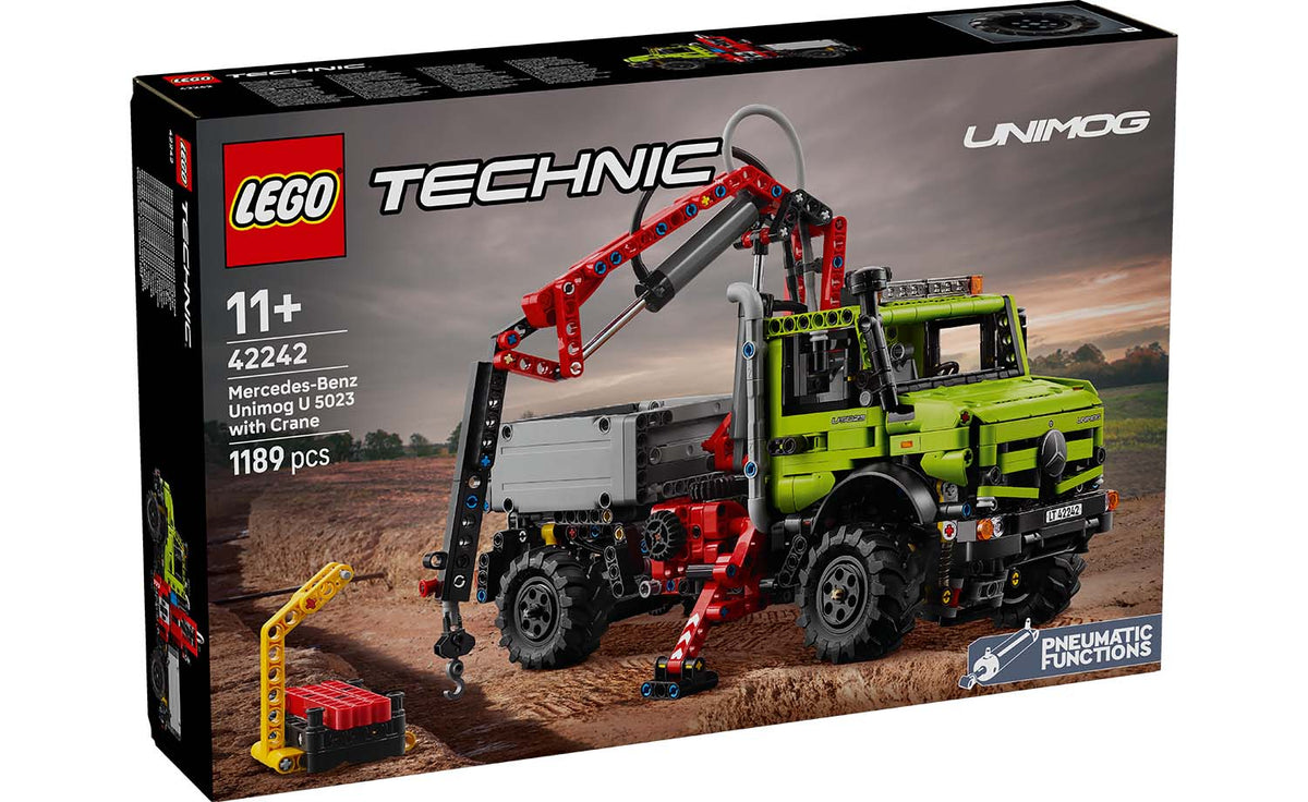 LEGO Technic Mercedes-Benz Unimog U 5023 with Crane Set 42242
