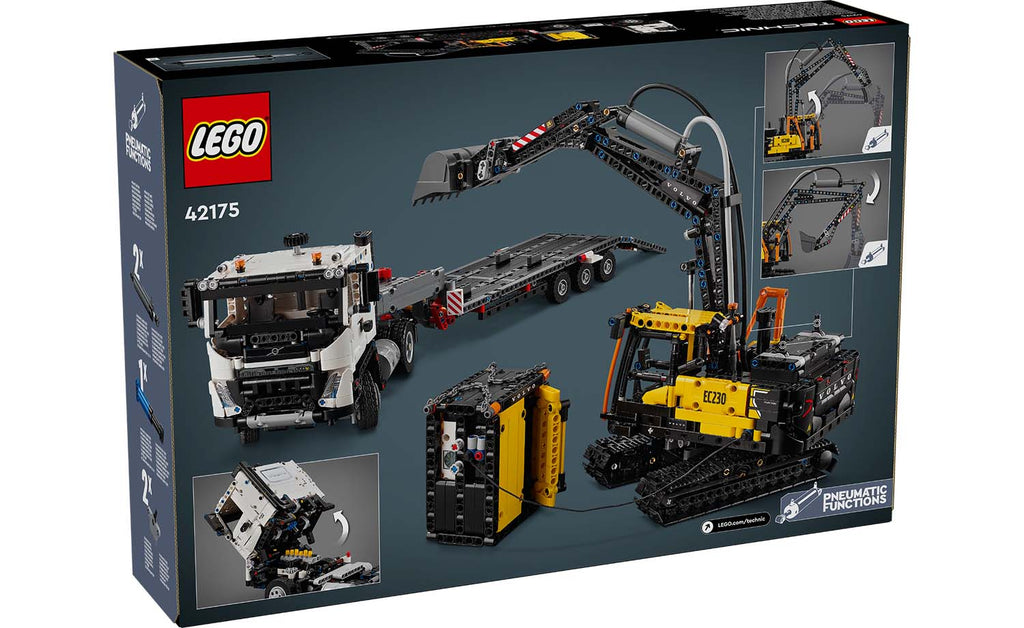 LEGO Technic Volvo FMX Truck & EC230 Electric Excavator Set 42175