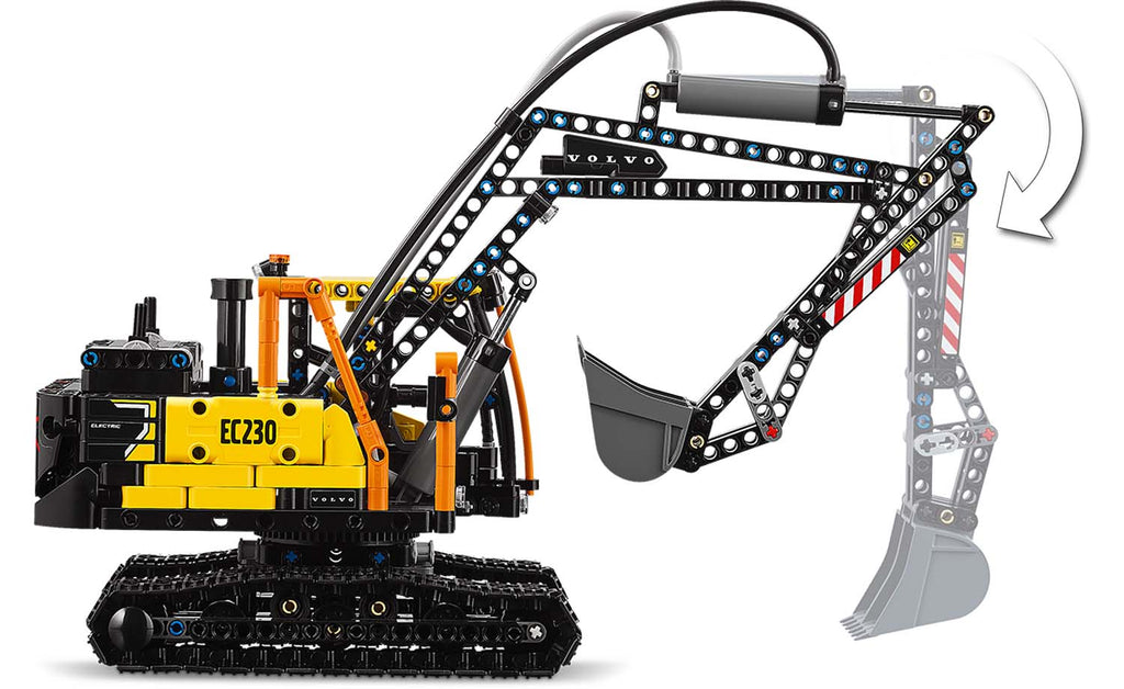 LEGO Technic Volvo FMX Truck & EC230 Electric Excavator Set 42175