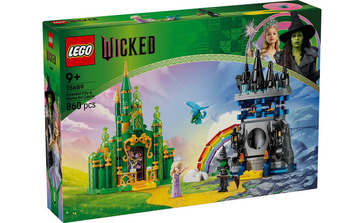 LEGO Wicked Emerald City & Kiamo Ko Castle Set 75689