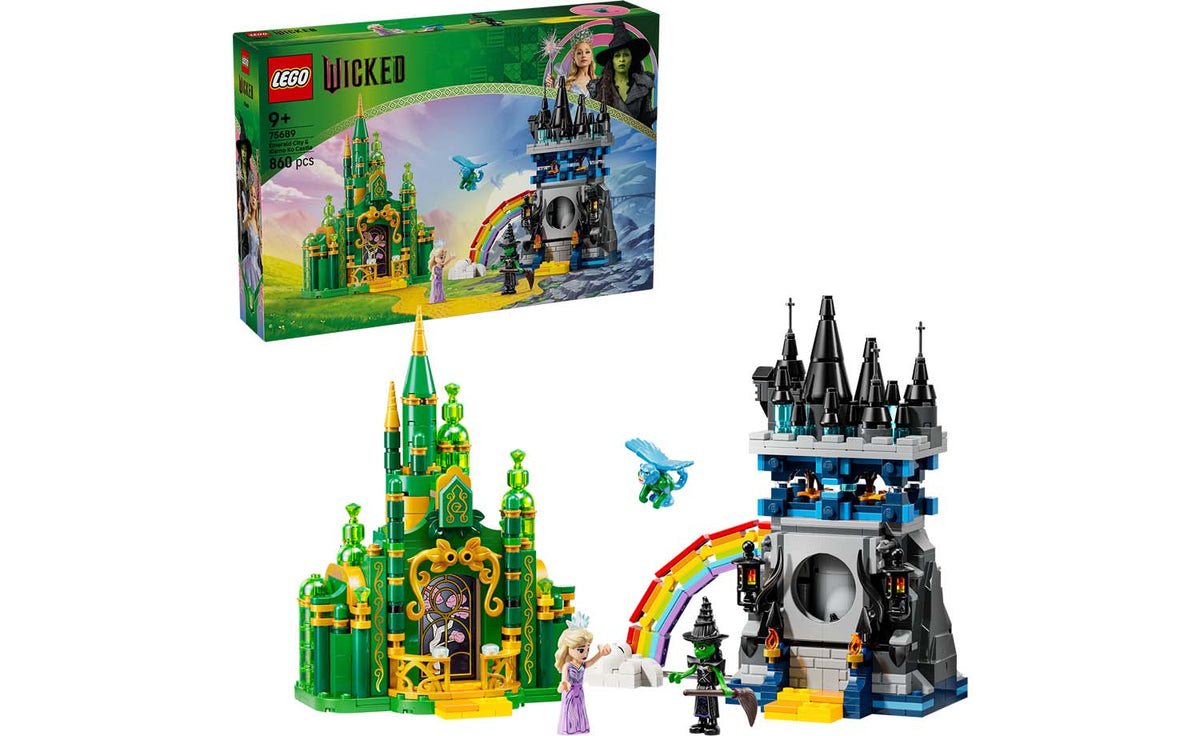 LEGO Wicked Emerald City & Kiamo Ko Castle Set 75689