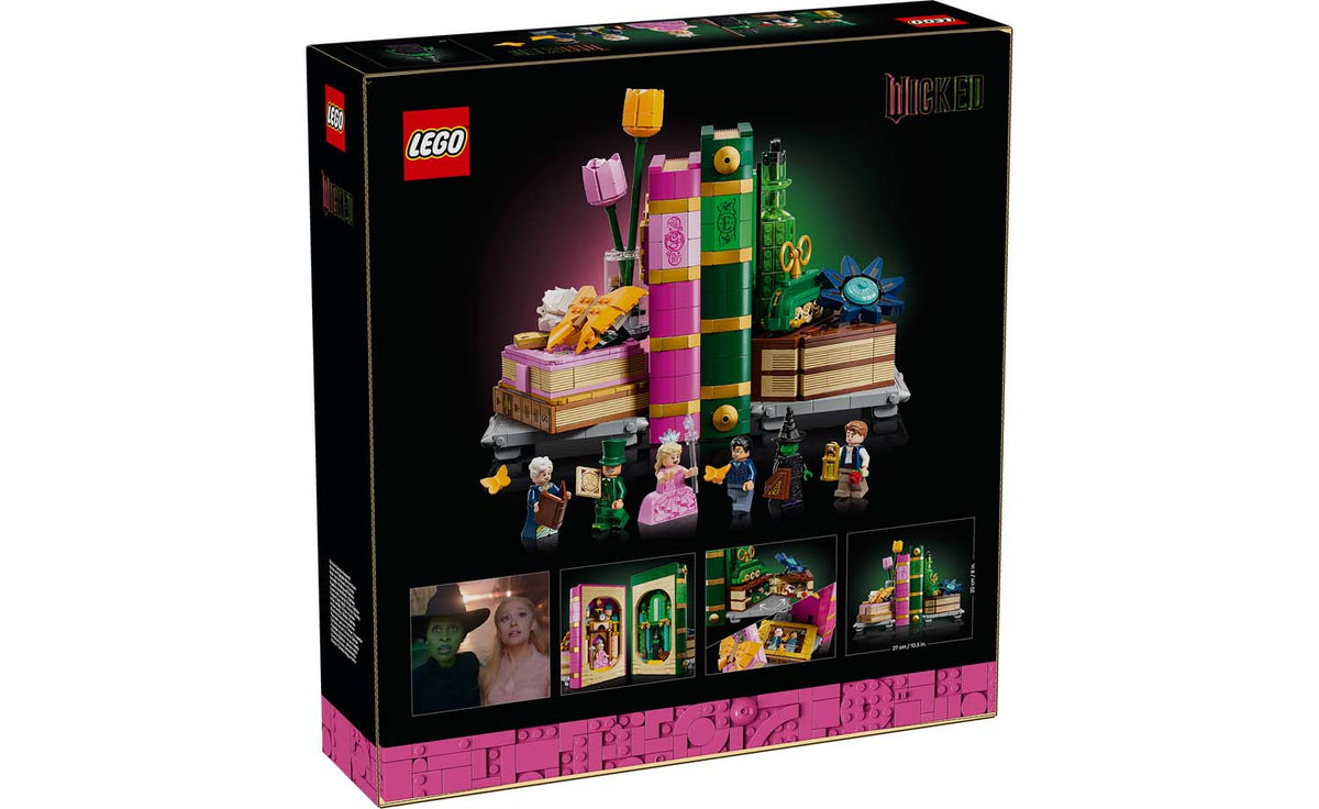 LEGO Wicked Glinda & Elphaba Bookends Set 75691